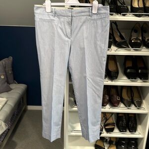 Talbots Blue & White Perfect Crop